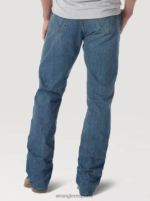 Wrangler ropa desgastado (77mwzwo) hombres jeans retro con corte tipo bota y corte slim BDR0J9
