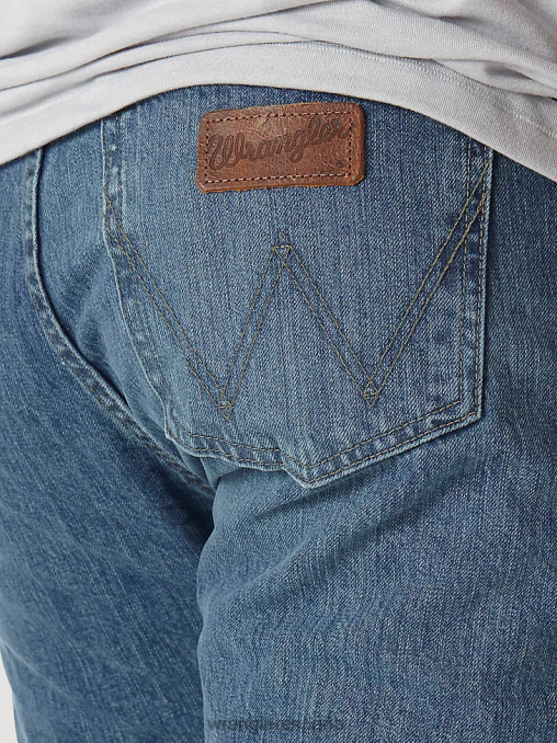 Wrangler ropa desgastado (77mwzwo) hombres jeans retro con corte tipo bota y corte slim BDR0J9