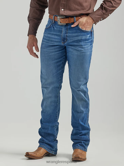 Wrangler ropa frisón (112325733) hombres jeans retro con corte tipo bota y corte slim BDR0J1