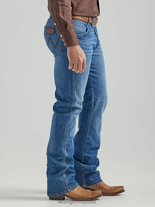 Wrangler ropa frisón (112325733) hombres jeans retro con corte tipo bota y corte slim BDR0J1