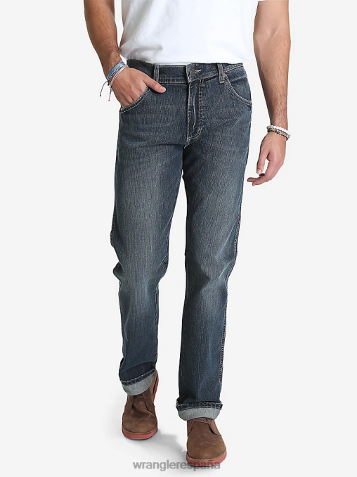 Wrangler ropa jerome (88mwzjm) hombres jeans retro ajustados con pernera recta BDR0J32