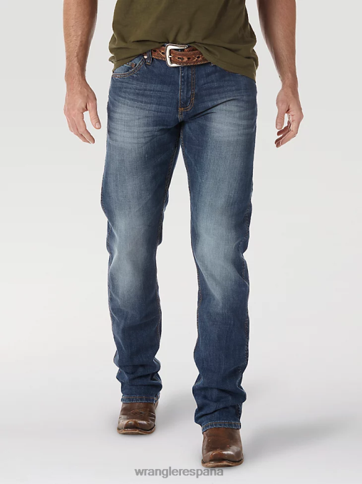 Wrangler ropa álamo (wlt88cw) hombres jeans retro ajustados con pernera recta BDR0J34