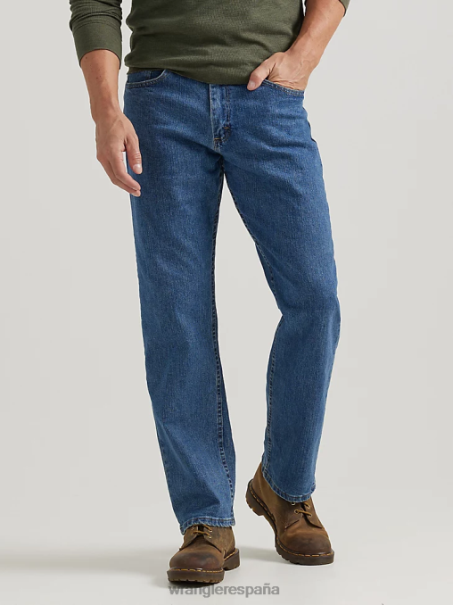 Wrangler ropa lavado a la piedra claro (zm3cssl) hombres Authentics jeans cómodos y flexibles de ajuste relajado BDR0J197