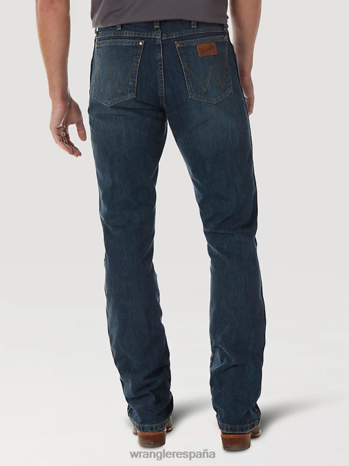 Wrangler ropa lavado de río (77mwzrw) hombres jeans retro con corte tipo bota y corte slim BDR0J7
