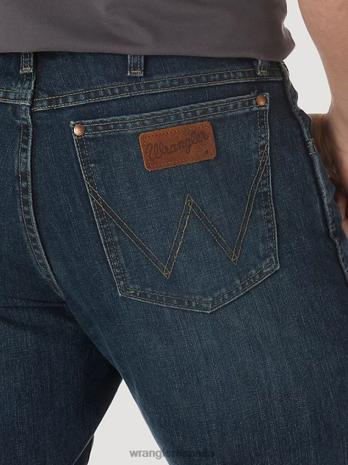 Wrangler ropa lavado de río (77mwzrw) hombres jeans retro con corte tipo bota y corte slim BDR0J7