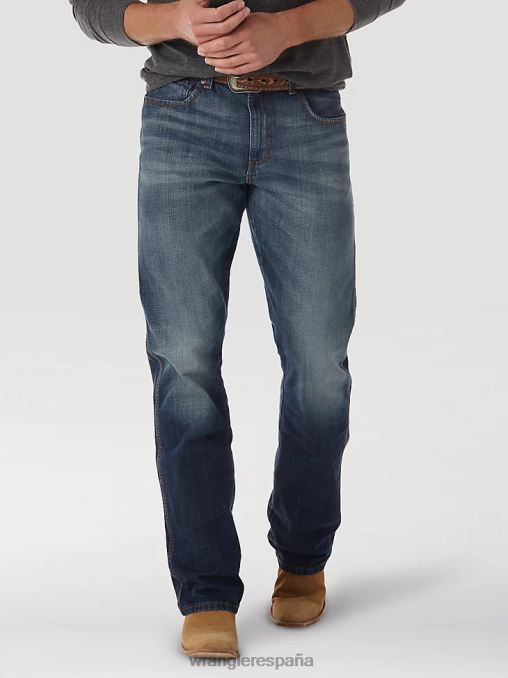 Wrangler ropa lavado jh (wrt20jh) hombres jeans retro con corte tipo bota y corte relajado BDR0J38