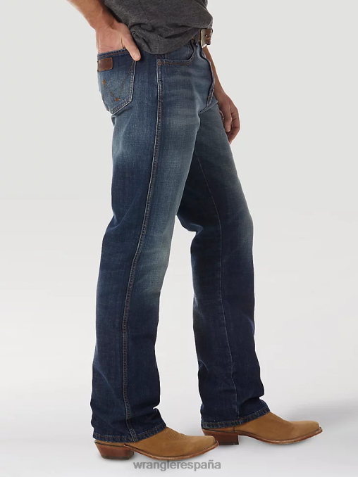 Wrangler ropa lavado jh (wrt20jh) hombres jeans retro con corte tipo bota y corte relajado BDR0J38