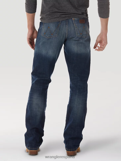 Wrangler ropa lavado jh (wrt20jh) hombres jeans retro con corte tipo bota y corte relajado BDR0J38