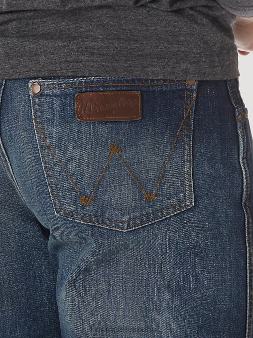 Wrangler ropa lavado jh (wrt20jh) hombres jeans retro con corte tipo bota y corte relajado BDR0J38