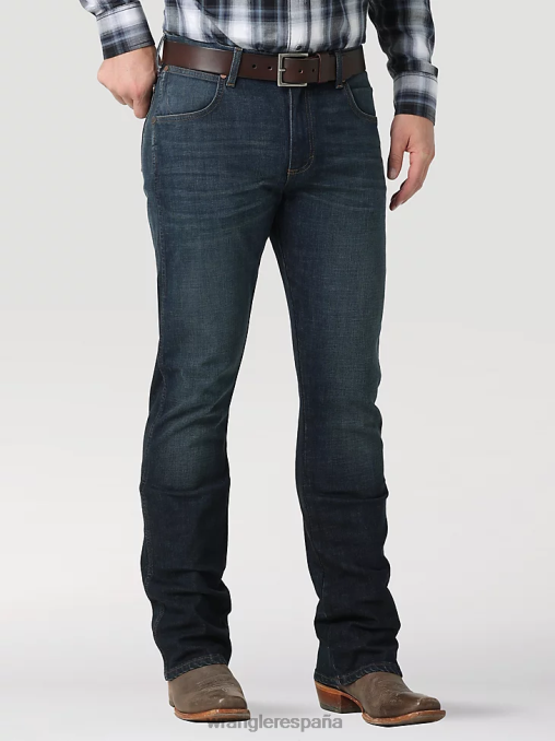 Wrangler ropa madera (112323402) hombres jeans retro con corte tipo bota y corte slim BDR0J10