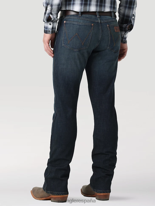 Wrangler ropa madera (112323402) hombres jeans retro con corte tipo bota y corte slim BDR0J10