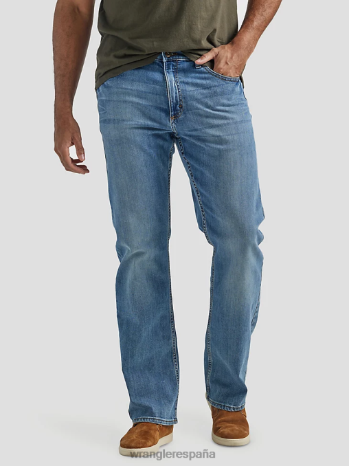 Wrangler ropa marea alta (10zm4rbrp) hombres Vaqueros bootcut de ajuste relajado Authentics BDR0J122