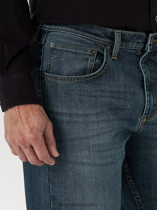 Wrangler ropa marino (mgw15ma) hombres jeans flexibles de ajuste relajado BDR0J172