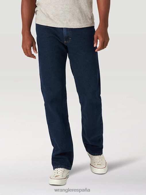 Wrangler ropa medianoche (10zm100mf) hombres Vaqueros elásticos de ajuste regular Authentics BDR0J133