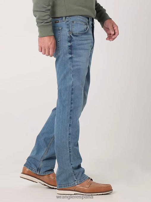 Wrangler ropa milo (112326188) hombres jeans holgados con corte tipo bota BDR0J105