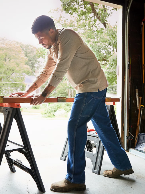 Wrangler ropa índigo antiguo (3w020ai) hombres carpintero ropa de trabajo riggs BDR0J156