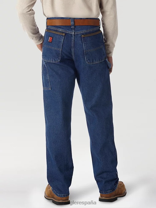Wrangler ropa índigo antiguo (3w020ai) hombres carpintero ropa de trabajo riggs BDR0J156