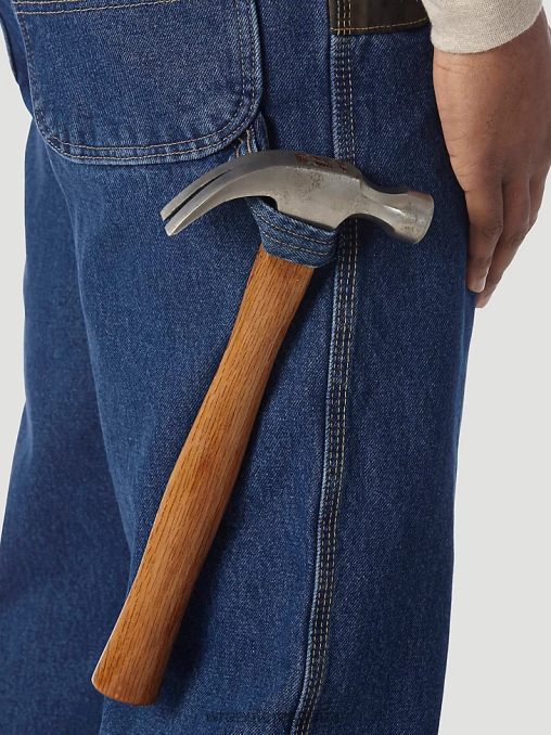 Wrangler ropa índigo antiguo (3w020ai) hombres carpintero ropa de trabajo riggs BDR0J156