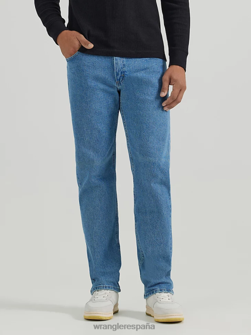 Wrangler ropa piedra clara (10zm100sx) hombres Vaqueros elásticos de ajuste regular Authentics BDR0J132