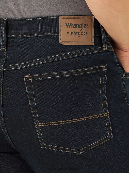 Wrangler ropa puerto oscuro (10zm4rbdh) hombres Vaqueros bootcut de ajuste relajado Authentics BDR0J124