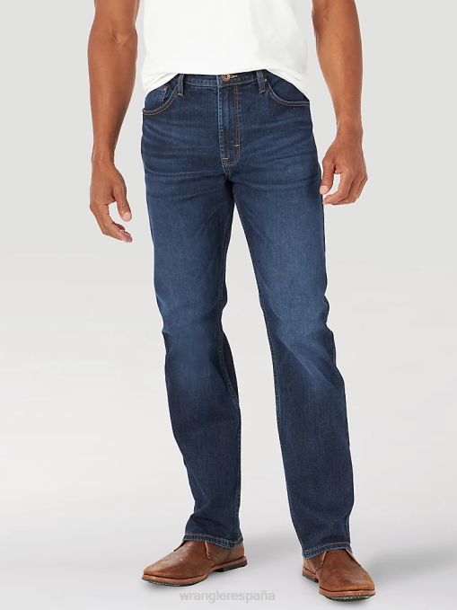 ropa bancos (95 stwbk) hombres Wrangler vaqueros de corte recto premium de cinco estrellas BDR0J97