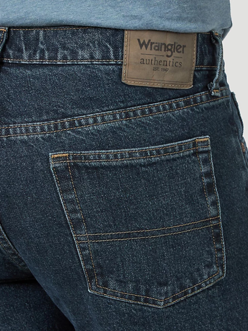 ropa tormenta (10zm200sm) hombres Wrangler Vaqueros Authentics de corte relajado de algodón BDR0J116