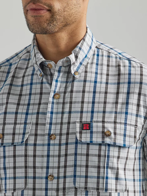 Wrangler ropa aguacero (112325152) hombres camisa de trabajo a cuadros riggs workwear BDR0J672
