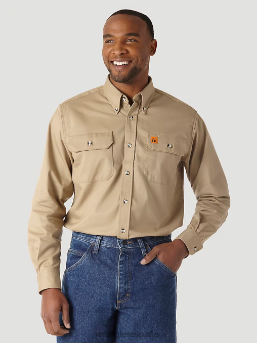 Wrangler ropa caqui fr3w5kh hombres Camisa de trabajo resistente al fuego riggs workwear fr BDR0J405 BDR0J405 Un ajuste clasico Wrangler Espana Wrangler ropa lleva tu mirada a un nivel completamente ...