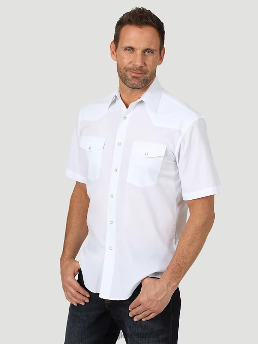 Wrangler ropa negro lavado (112335452) hombres camisa de trabajo patrimonial BDR0J474