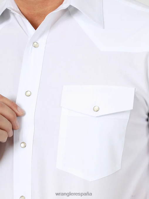 Wrangler ropa negro lavado (112335452) hombres camisa de trabajo patrimonial BDR0J474