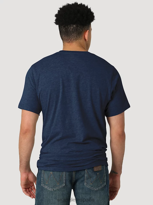 Wrangler ropa negro (mgs269x) hombres camisa lisa de manga larga con botones de george strait BDR0J292