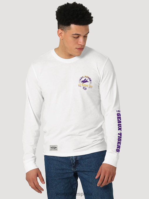 Wrangler ropa negro (mgs269x) hombres camisa lisa de manga larga con botones de george strait BDR0J292