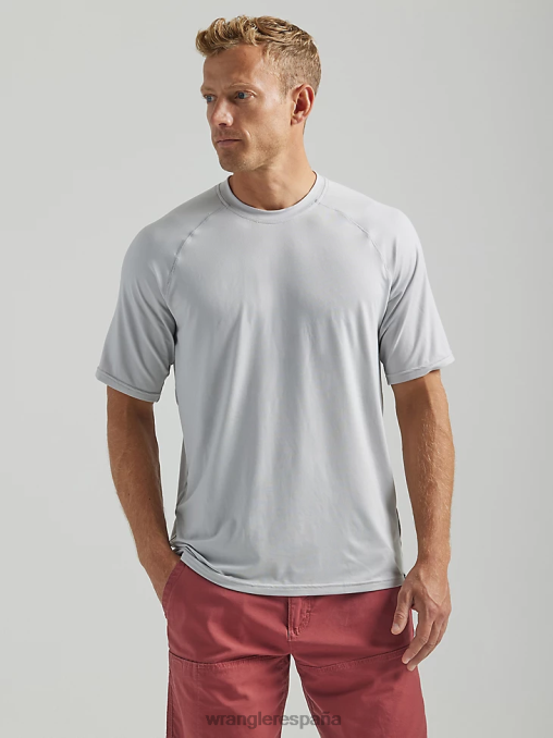 Wrangler ropa niebla del puerto (112331282) hombres camisa de punto atg performance BDR0J641