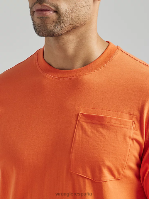 Wrangler ropa koi (112324982) hombres Camiseta de rendimiento de manga corta con 1 bolsillo Riggs Workwear BDR0J283