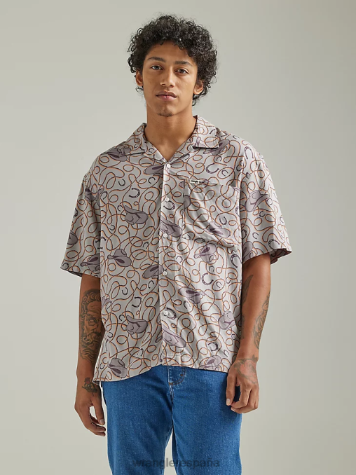 Wrangler ropa azul (zheepao) hombres Authentics chaqueta estilo camisa de franela acolchada BDR0J391