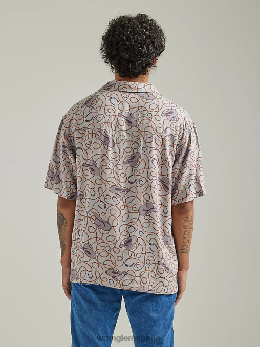 Wrangler ropa azul (zheepao) hombres Authentics chaqueta estilo camisa de franela acolchada BDR0J391