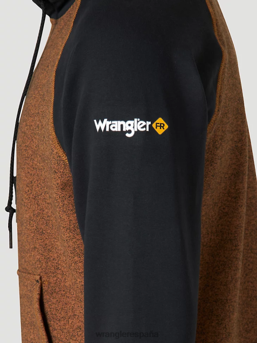 Wrangler ropa arcilla (10fr171cl) hombres sudadera con capucha de manga larga resistente al fuego fr BDR0J510