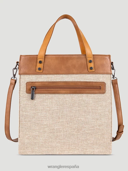 Wrangler accesorios bronceado (112351730) mujer bandolera con flecos turquesa BDR0J908