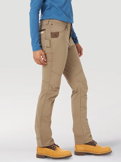 ropa caqui dorado (3wf60gk) mujer Wrangler Pantalón cargo Riggs Workwear Ripstop Ranger BDR0J820