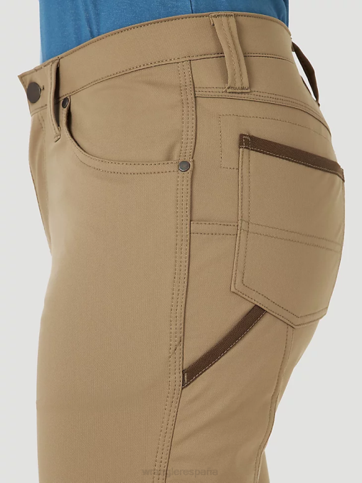 ropa caqui dorado (3wf60gk) mujer Wrangler Pantalón cargo Riggs Workwear Ripstop Ranger BDR0J820
