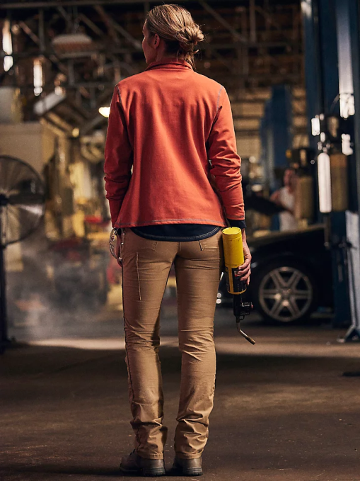 ropa caqui dorado (3wf60gk) mujer Wrangler Pantalón cargo Riggs Workwear Ripstop Ranger BDR0J820