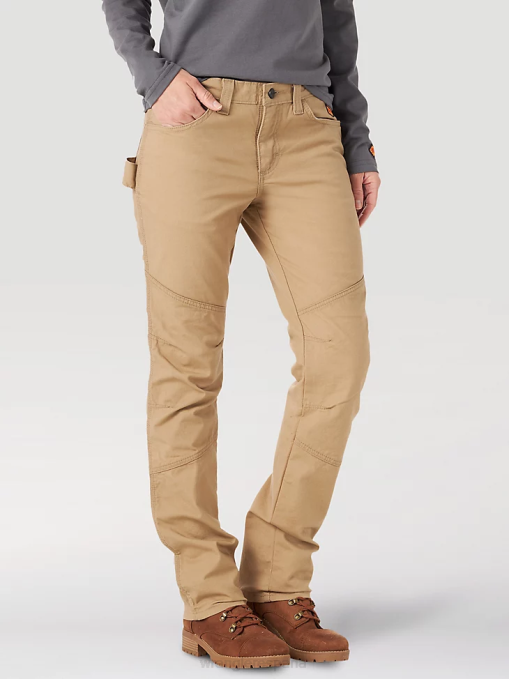ropa caqui dorado (3wf60gk) mujer Wrangler Pantalón cargo Riggs Workwear Ripstop Ranger BDR0J820