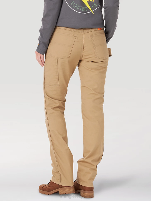 ropa caqui dorado (3wf60gk) mujer Wrangler Pantalón cargo Riggs Workwear Ripstop Ranger BDR0J820