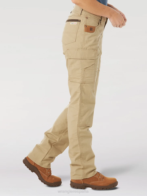 ropa caqui dorado (3wf60gk) mujer Wrangler Pantalón cargo Riggs Workwear Ripstop Ranger BDR0J820