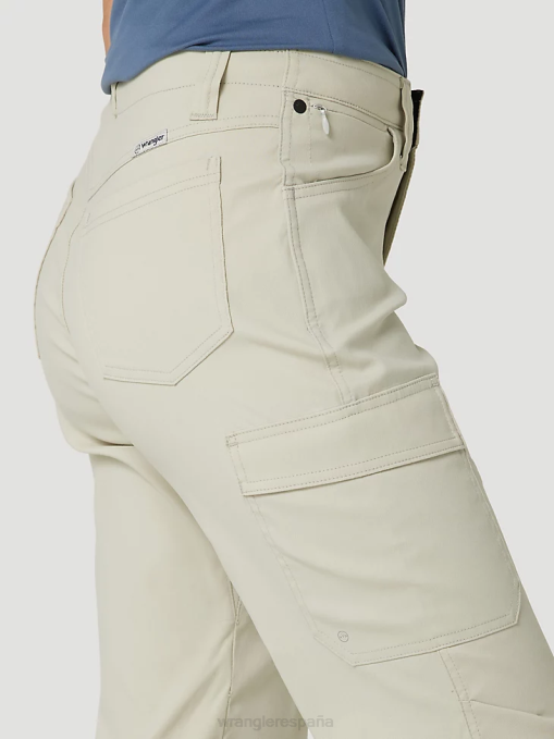 ropa caqui dorado (3wf60gk) mujer Wrangler Pantalón cargo Riggs Workwear Ripstop Ranger BDR0J820