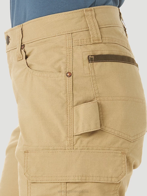 ropa caqui dorado (3wf60gk) mujer Wrangler Pantalón cargo Riggs Workwear Ripstop Ranger BDR0J820