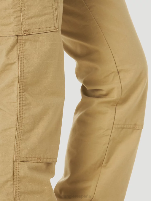 ropa caqui dorado (3wf60gk) mujer Wrangler Pantalón cargo Riggs Workwear Ripstop Ranger BDR0J820