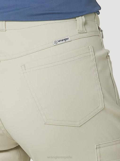 ropa caqui dorado (3wf60gk) mujer Wrangler Pantalón cargo Riggs Workwear Ripstop Ranger BDR0J820