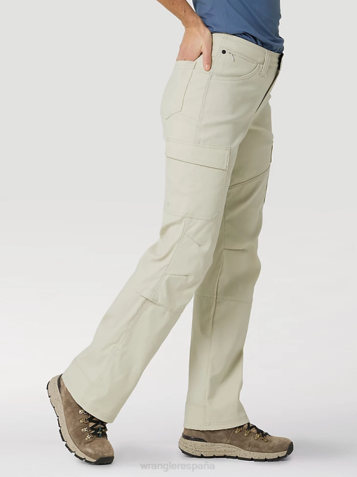 ropa caqui dorado (3wf60gk) mujer Wrangler Pantalón cargo Riggs Workwear Ripstop Ranger BDR0J820