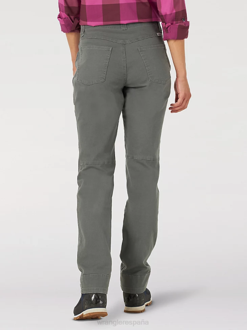 ropa sombra oscura (la825ds) mujer Wrangler atg por pantalón de lona BDR0J813